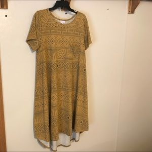 Navy and gold LuLaRoe CARLY!